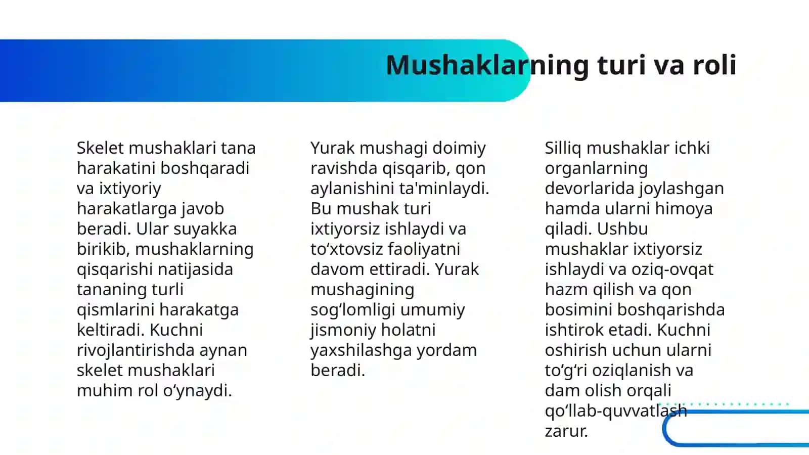 KUCHNI RIVOJLANTRUVCHI MASHIQ 4