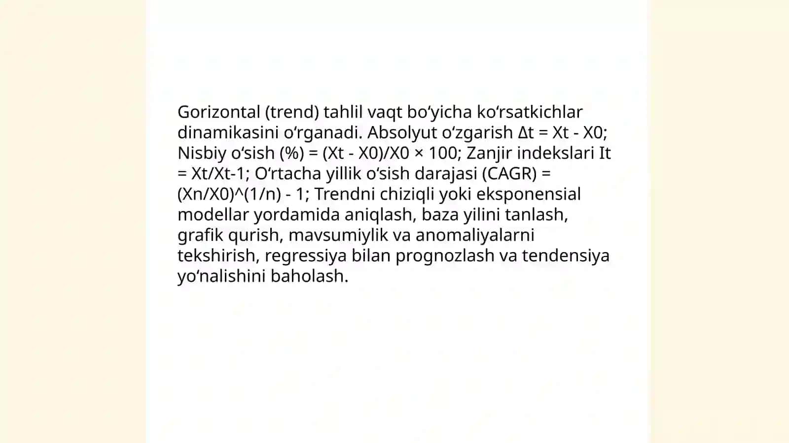 Moliyaviy hisobotini tahlil qilish 4
