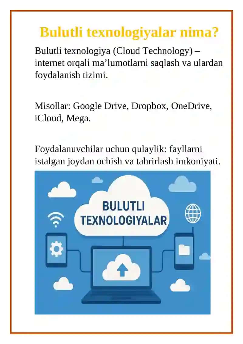 Mediasavodxonlikda bulutli texnologiyalarning o‘rni va ahamiyati 4