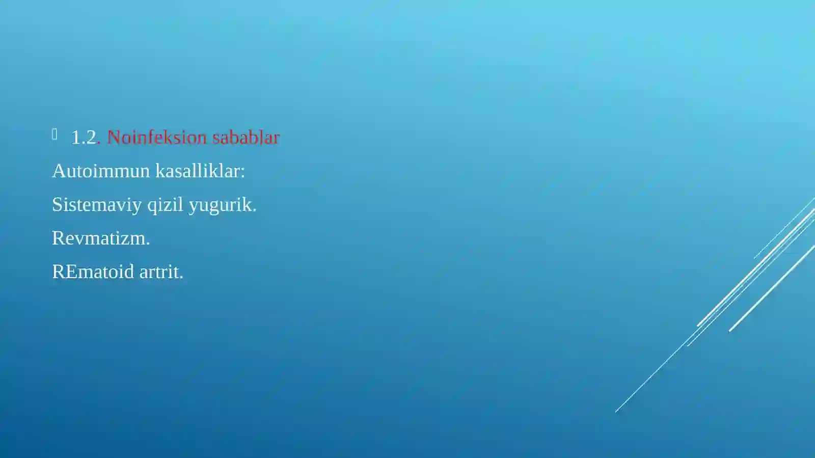 PERIKARD KASALLIKLARI. ETIOLOGIYASI VA PATOGENEZI 4