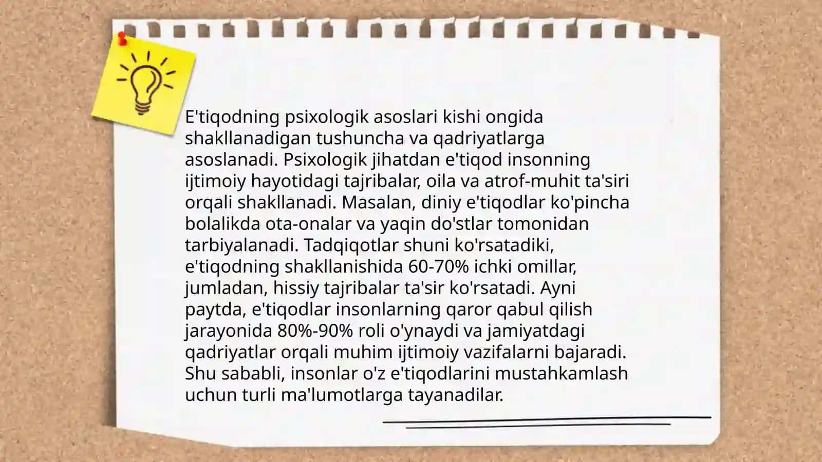 E'tiqod va e'tiqodning mohiyati 4