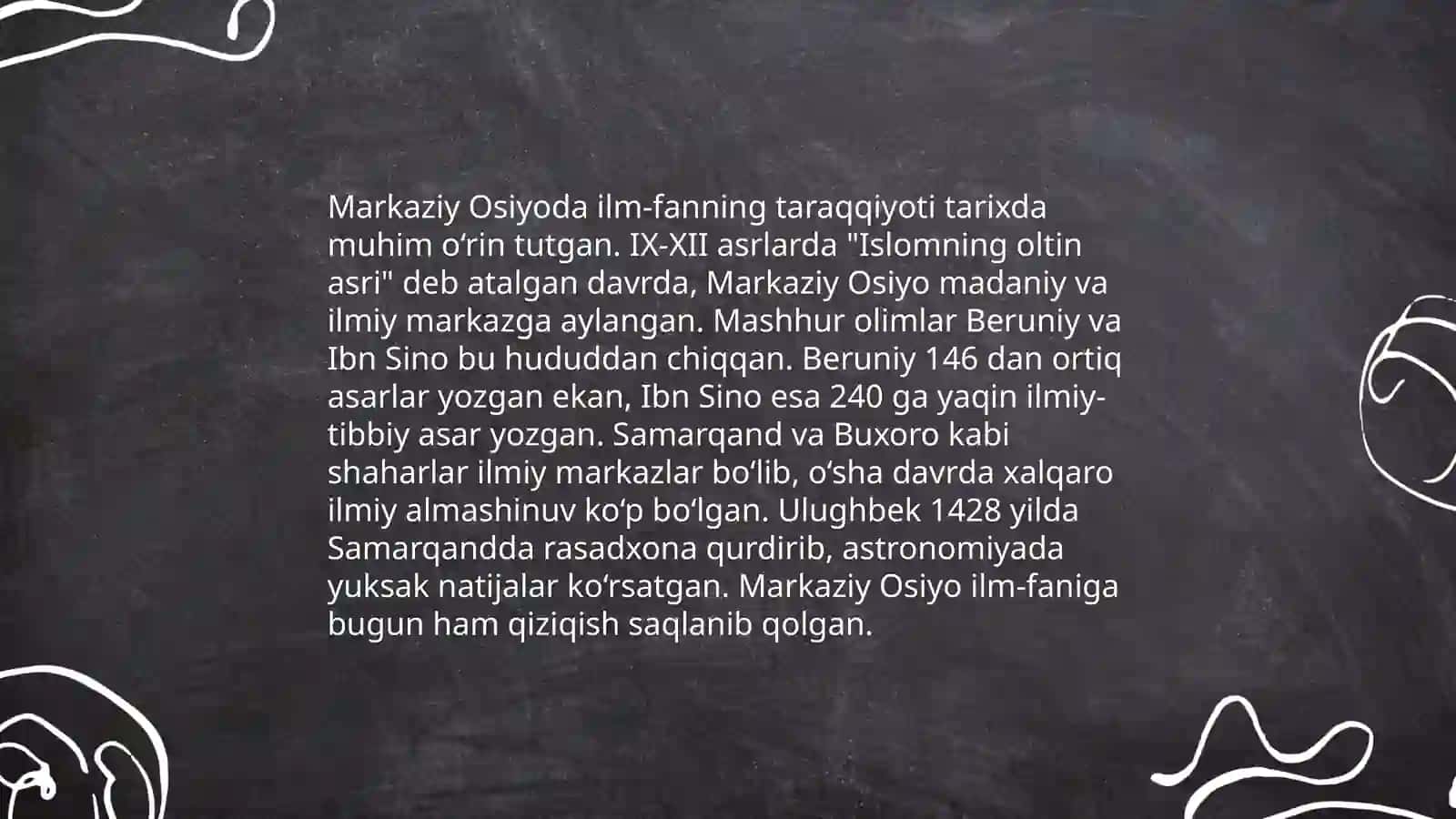Islom sivilizatsiyasining rivojlanishi 4