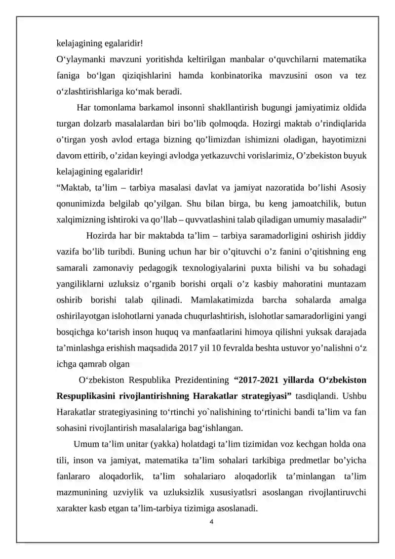 Trigonometrik tenglamalarni yechish metodikasi 4