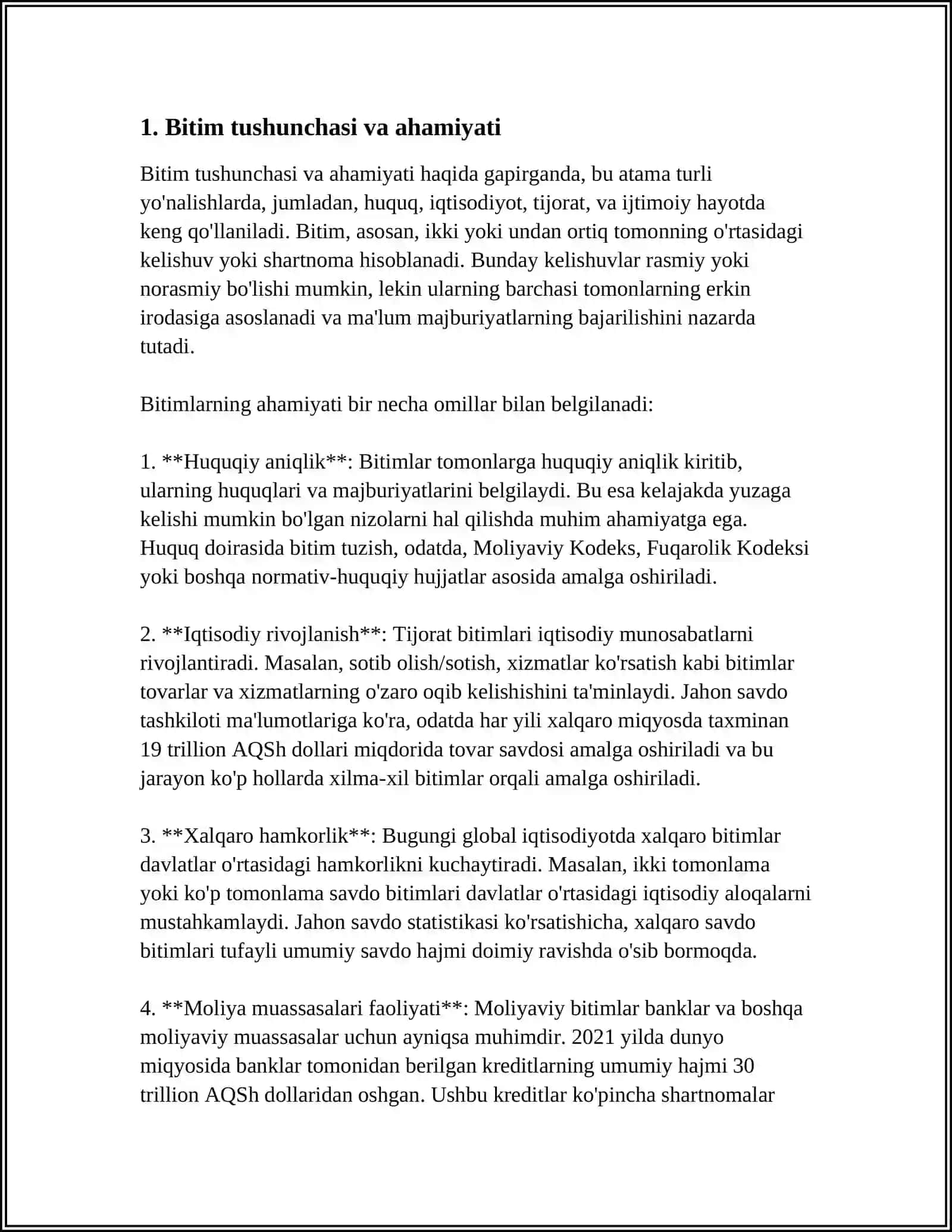 BITIMLAR TUSHUNCHASI VA TURLARI 4