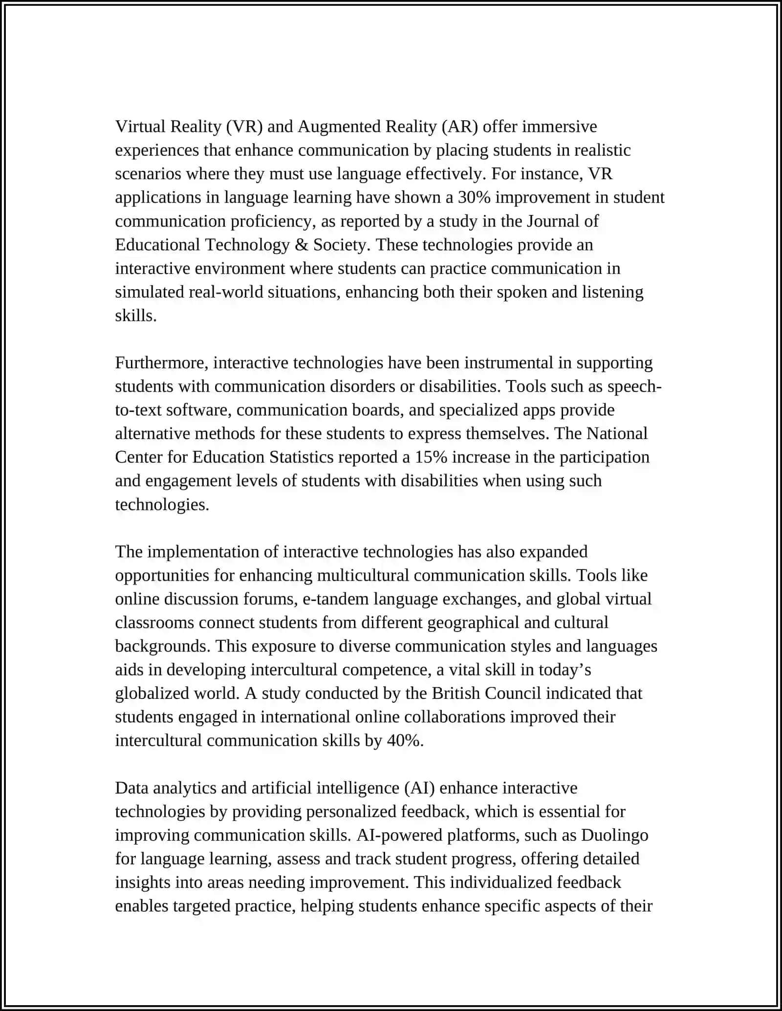 TRANSFER OF INTERACTIVE TECHNOLGIES IN THE FORMATION OF STUDENTS COMMUNICATIVE COMPETENCE 4