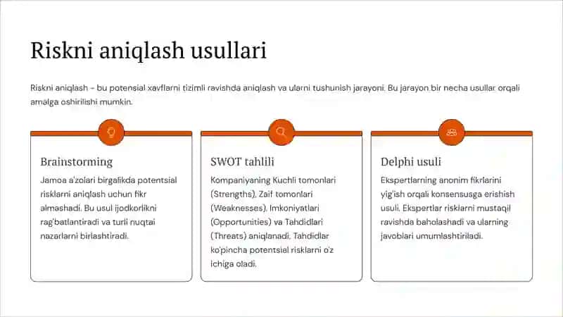 Risklarni tahlil qilish 4