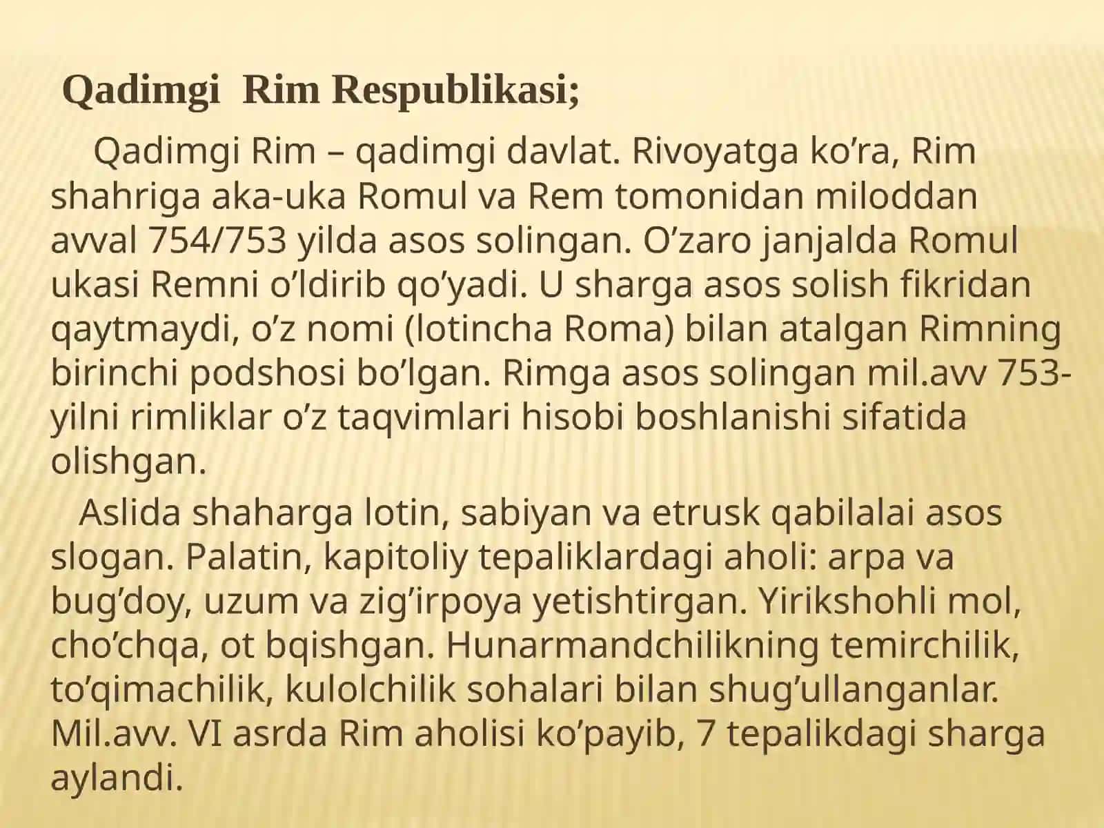Qadimgi Rim Respublikasi 4