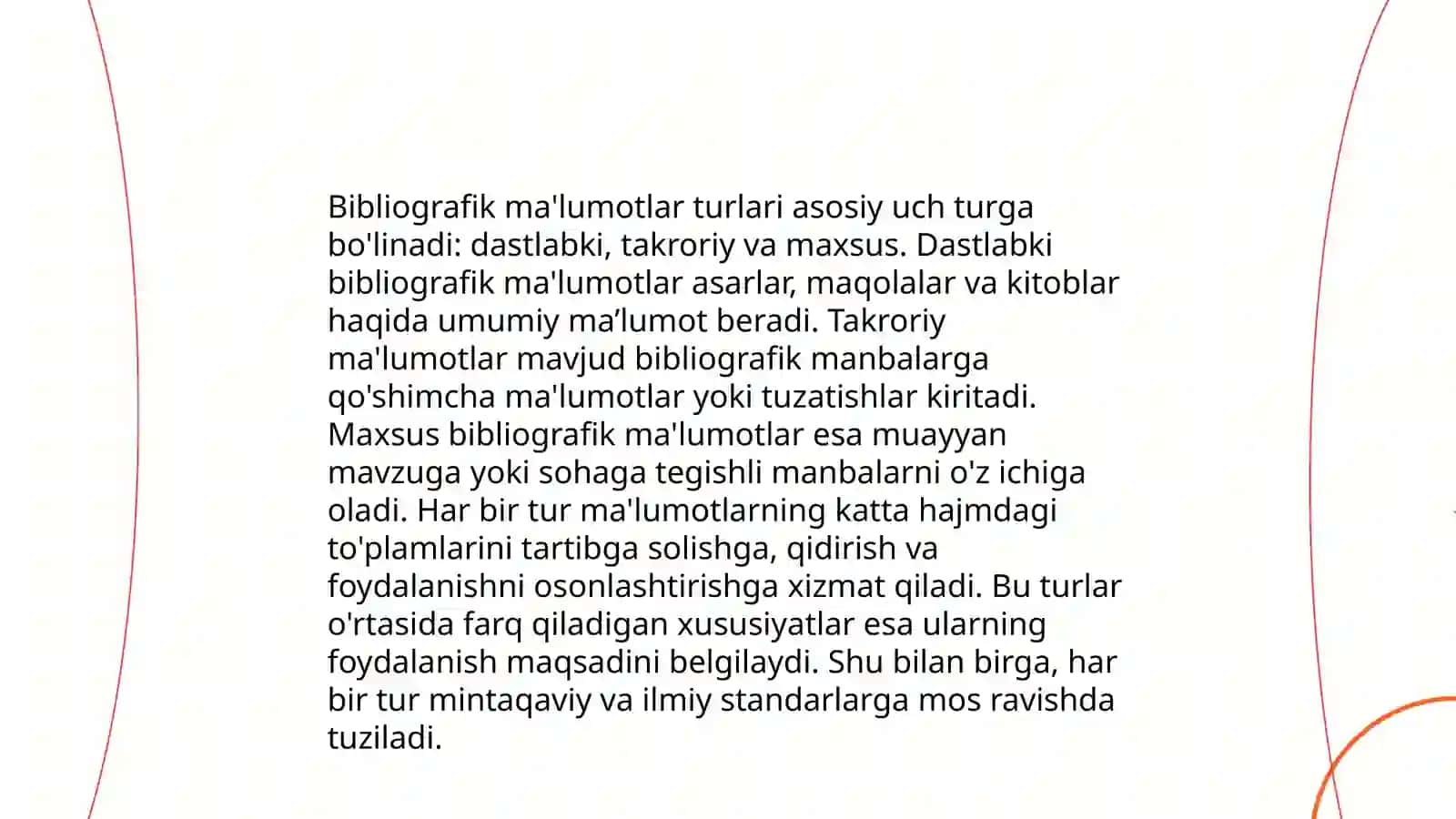 Bibliografik qo'llanmalarni yaratish uslubiyati haqida 4