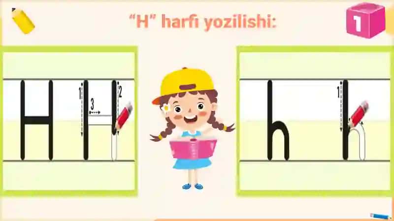 "H, h tovushi va harfi" 4