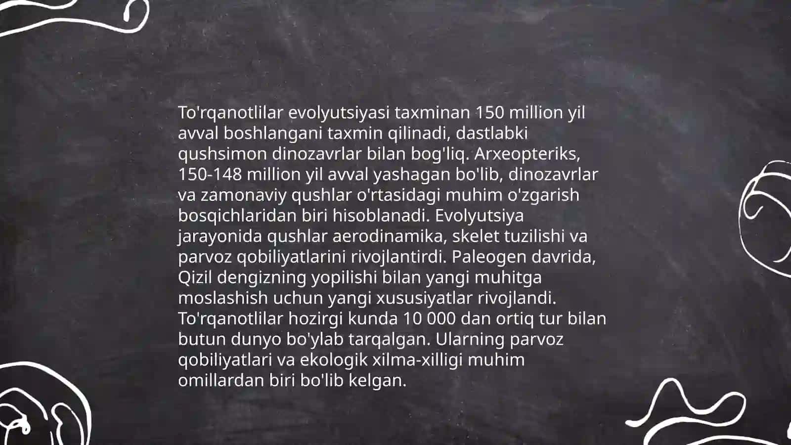 To'rqanotlilar turkumi 4
