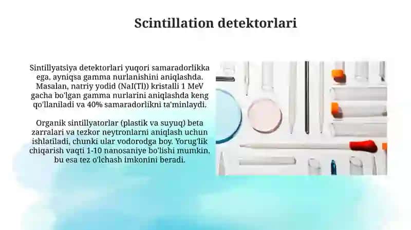 Dozimetriya metodlari. Dozimetrik asboblar 4