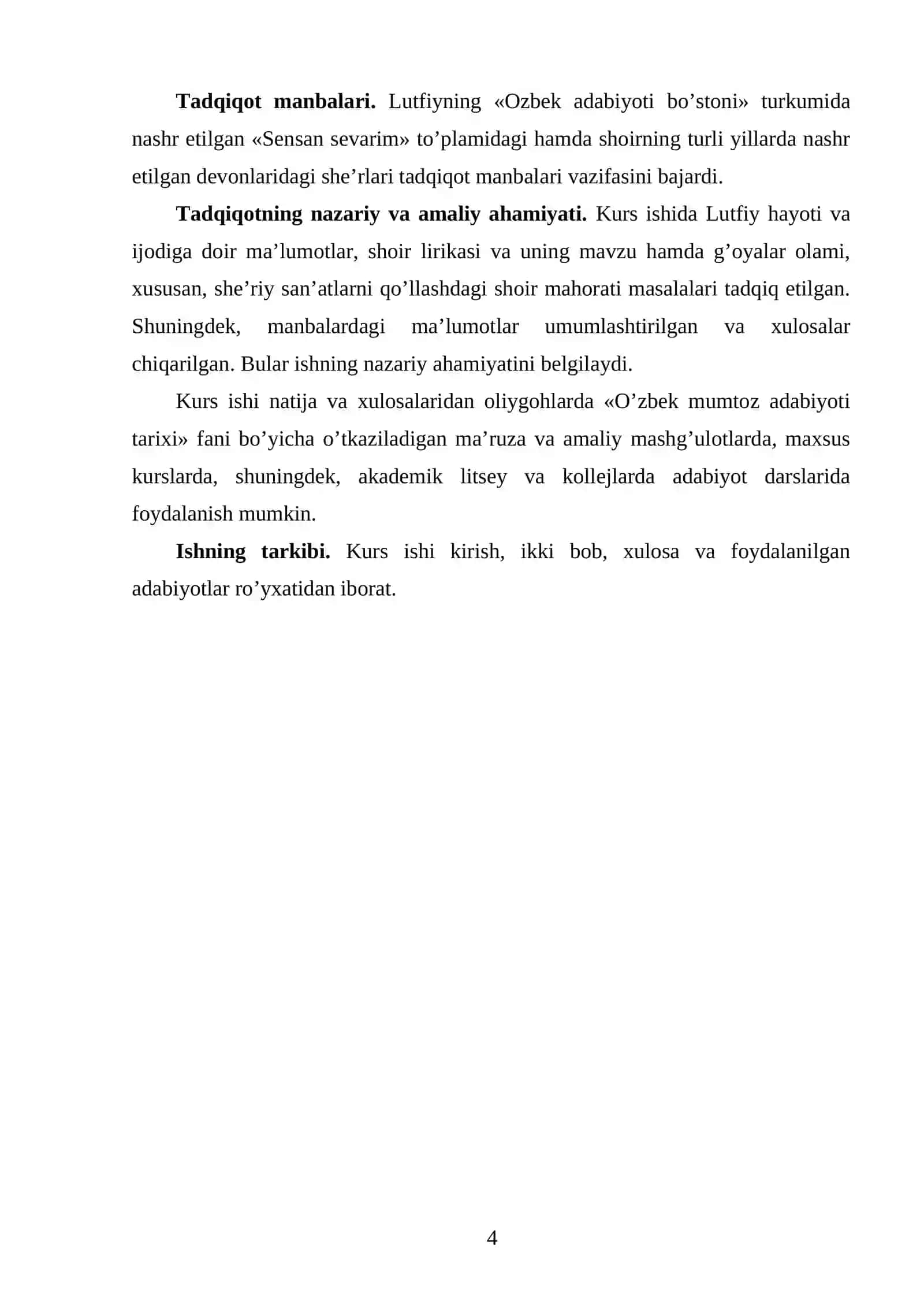 Lutfiy lirikasida badiiy tasvir vositalari 4