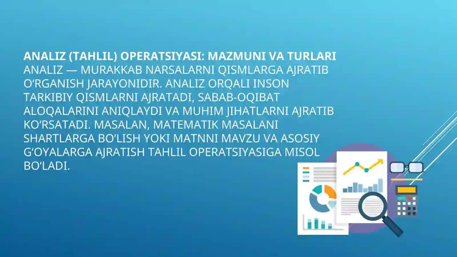 TAFAKKUR OPERATSIYALARI 4