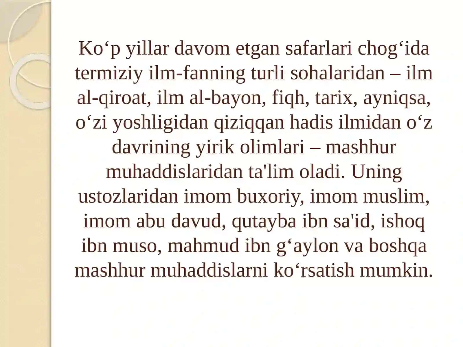 Abu Iso Muhammad Termiziy 4