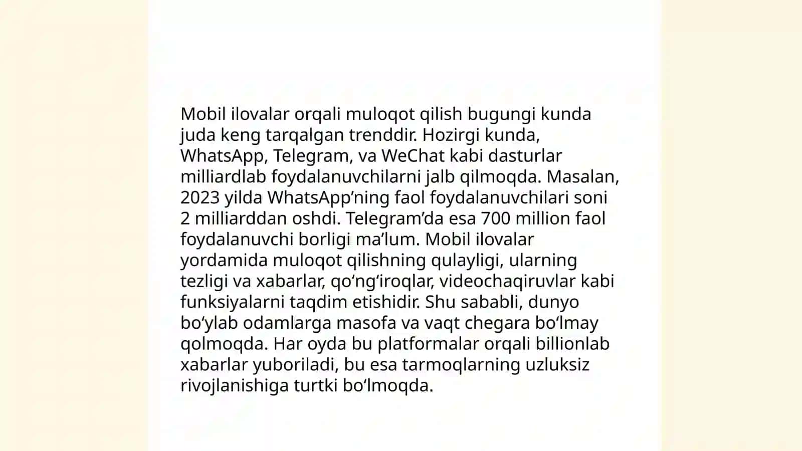 Yangi mediada qoʻllanilayotgan kommunikatsion vositalar 4