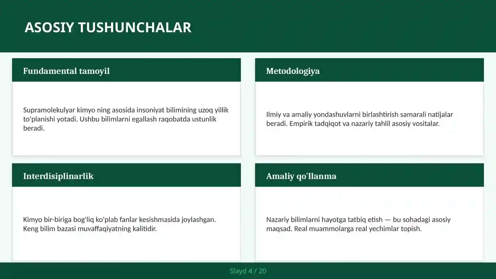 SUPRAMOLEKULYAR KIMYO 4