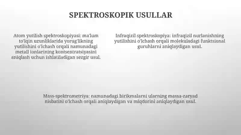 Kimyoviy Analiz Usullari 4