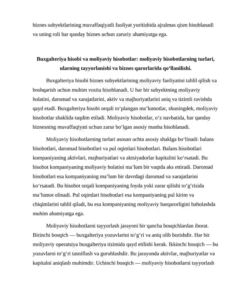 Buxgalteriya hisobi va moliyaviy hisobotlar 4