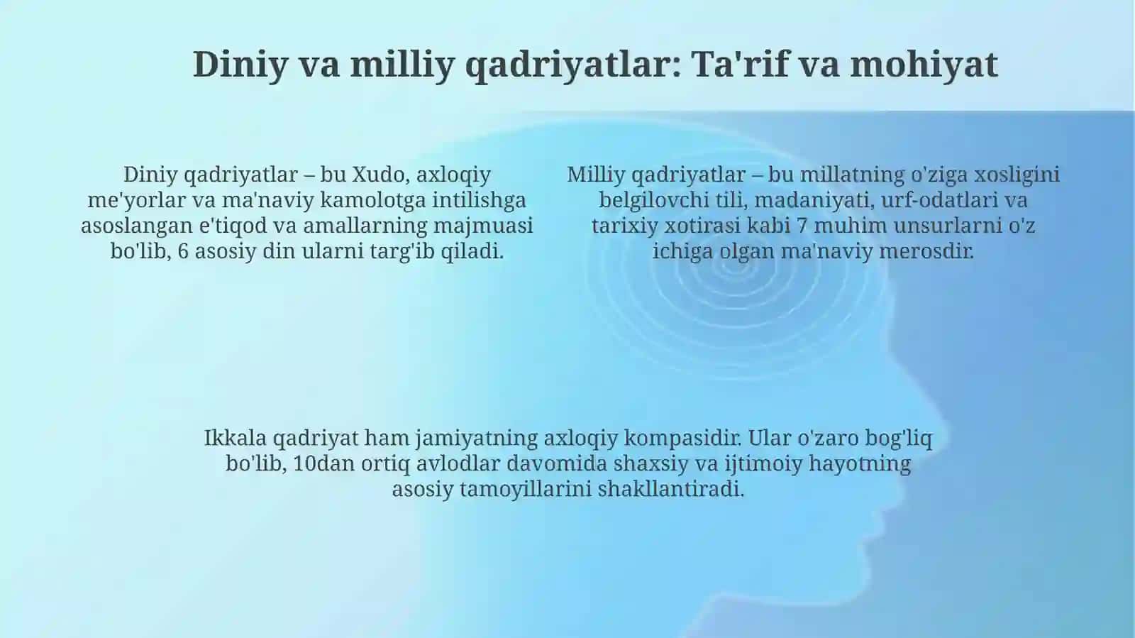 Diniy va milliy qadriyatlarning tiklanishi 4
