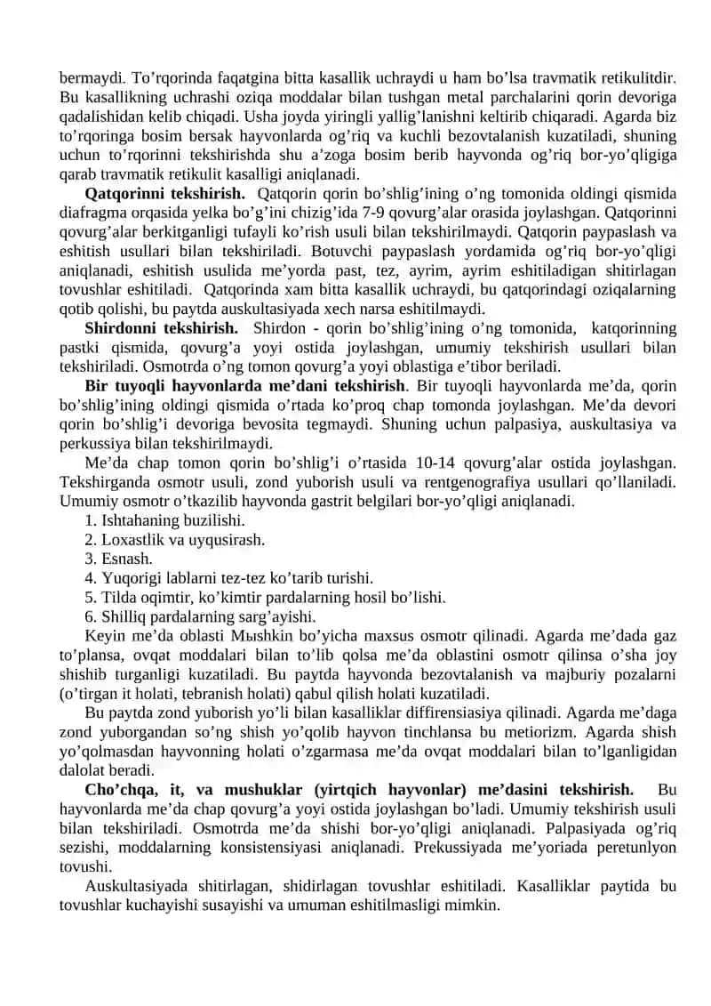 OG‘IZ BO‘SHLIG‘I ORGANLARINI TEKSHIRISH 4