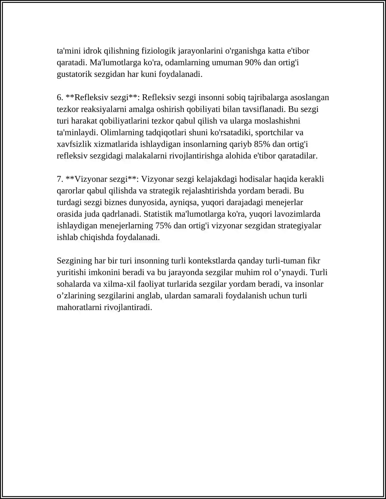 SEZGI.BOLALARDA SEZGINING RIVOJLANISHI 4