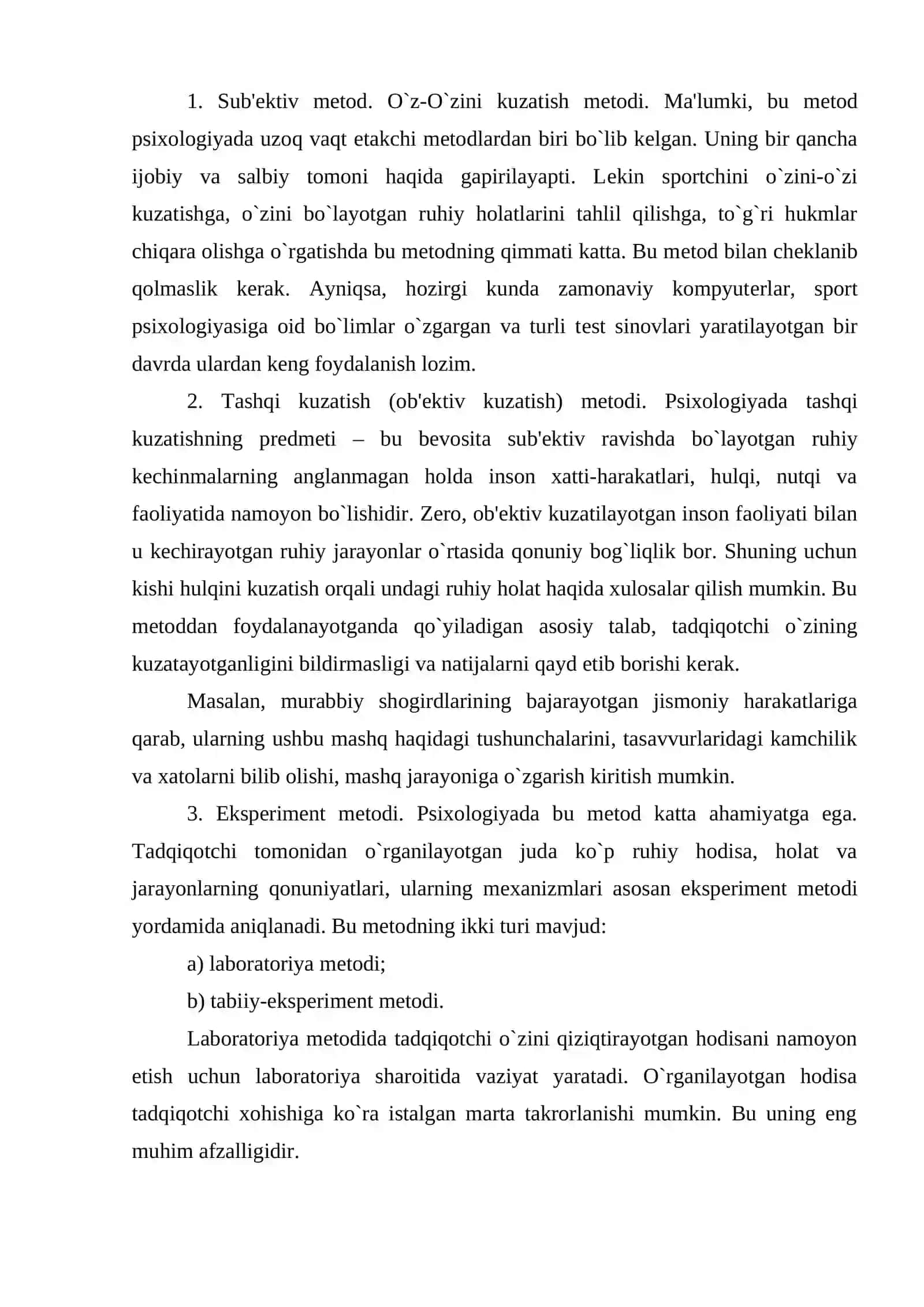 Sport psixologiyasi mеtodlari 4