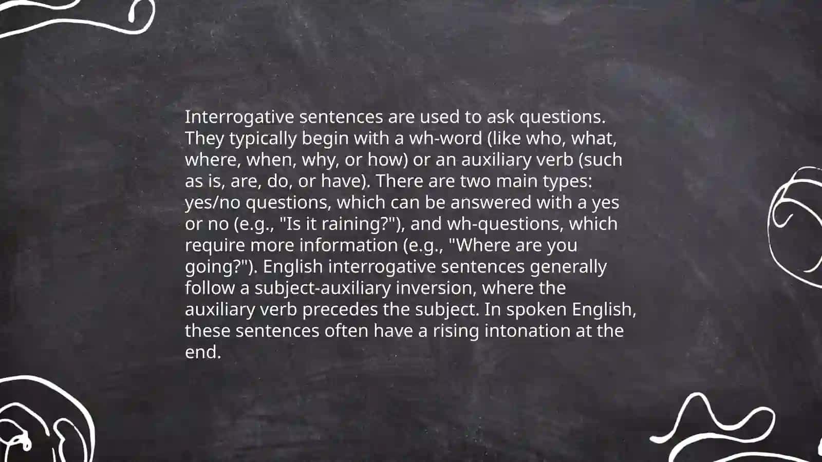 Declarative Sentences 4
