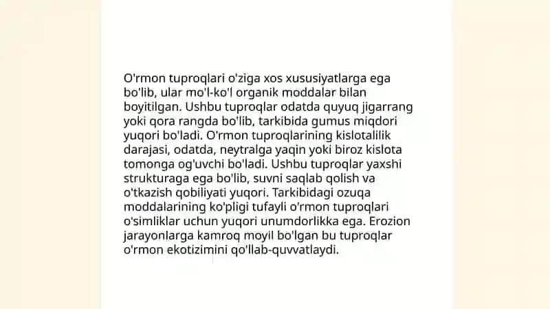 O'rmon va o'rmon dasht tuproqlari 4