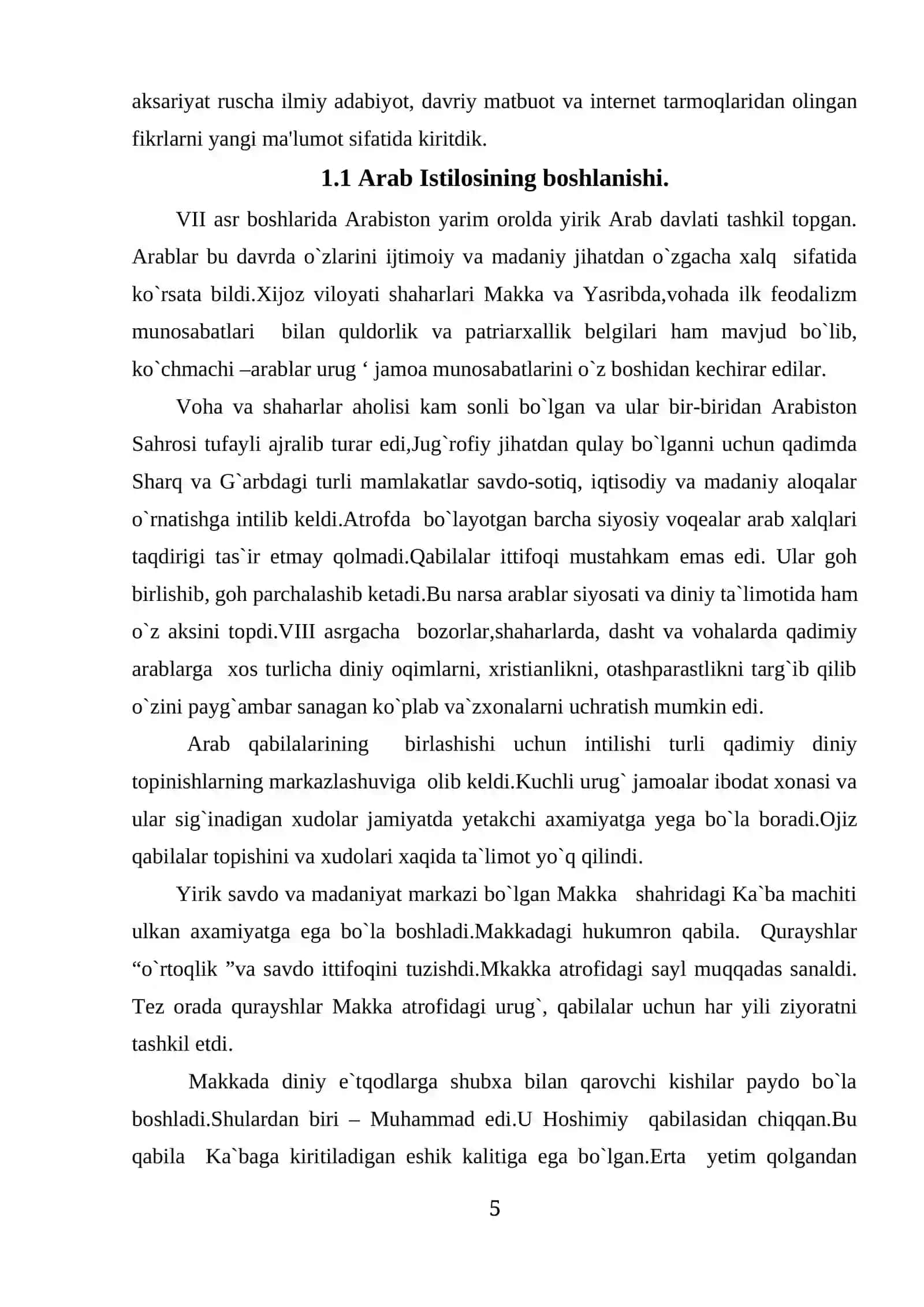 Arablar O'rta Osiyoni fath qilish harakatlari 4