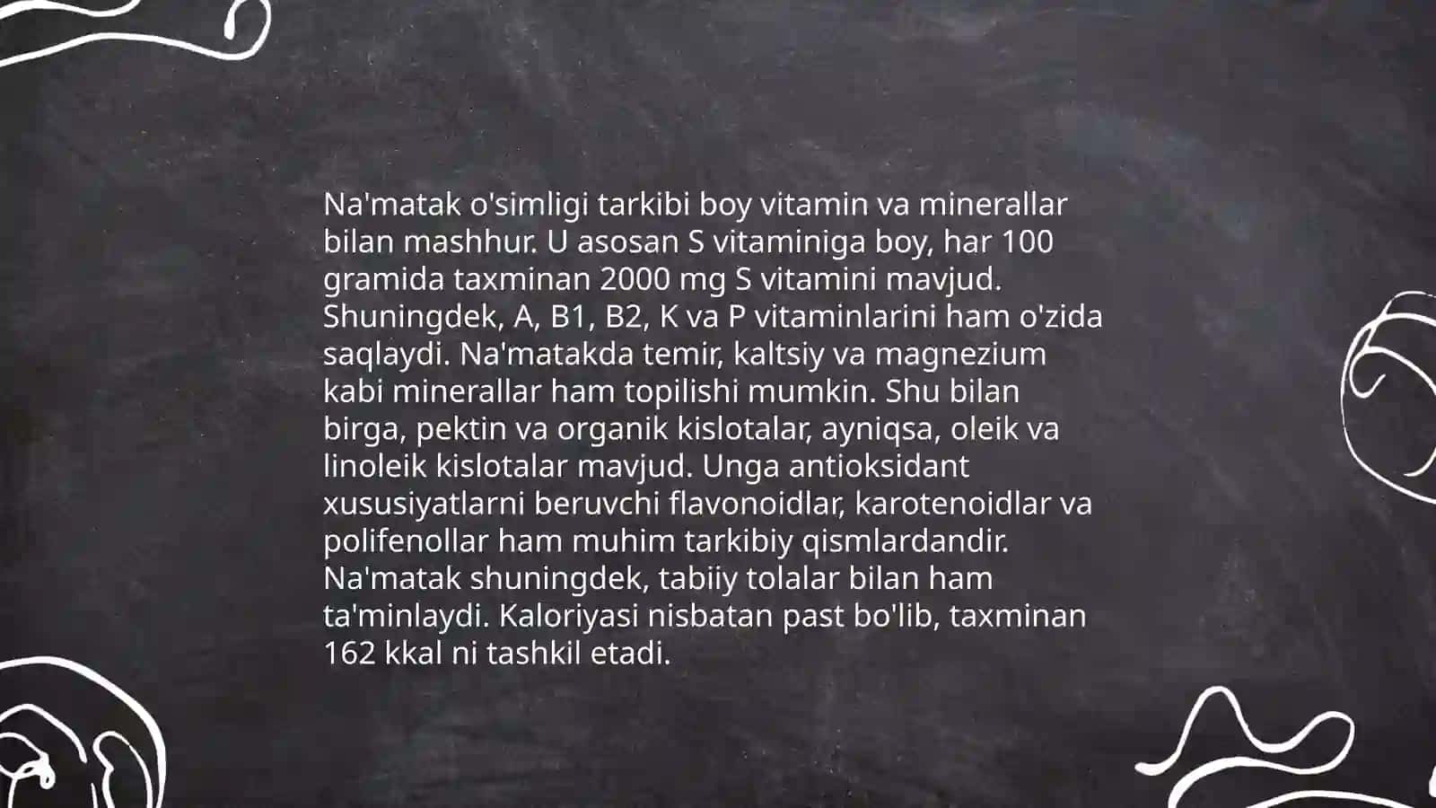 Na'matak turkumi haqida 4