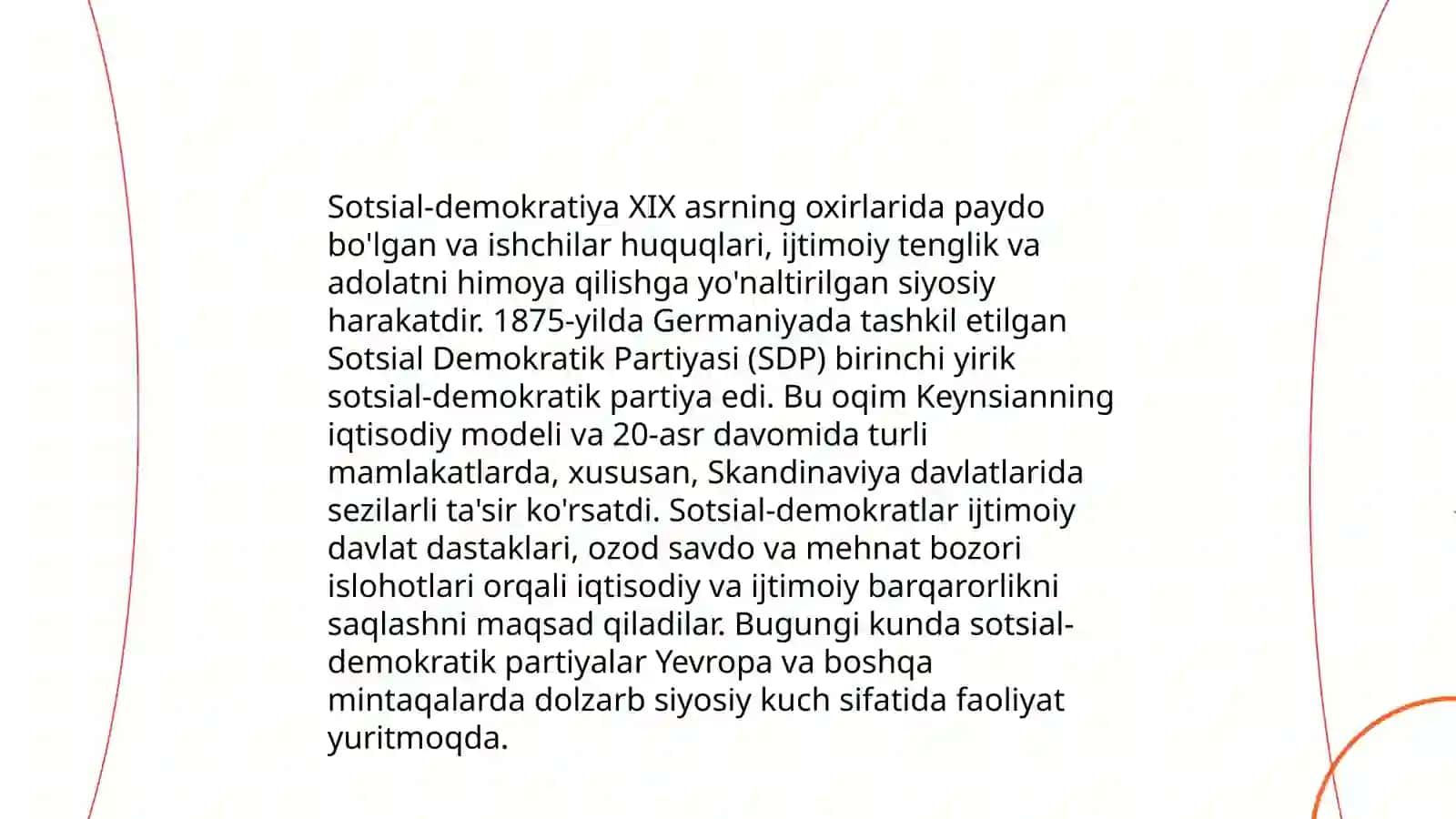 Konservatizm va sotsial-demakratiya mafkurasi 4