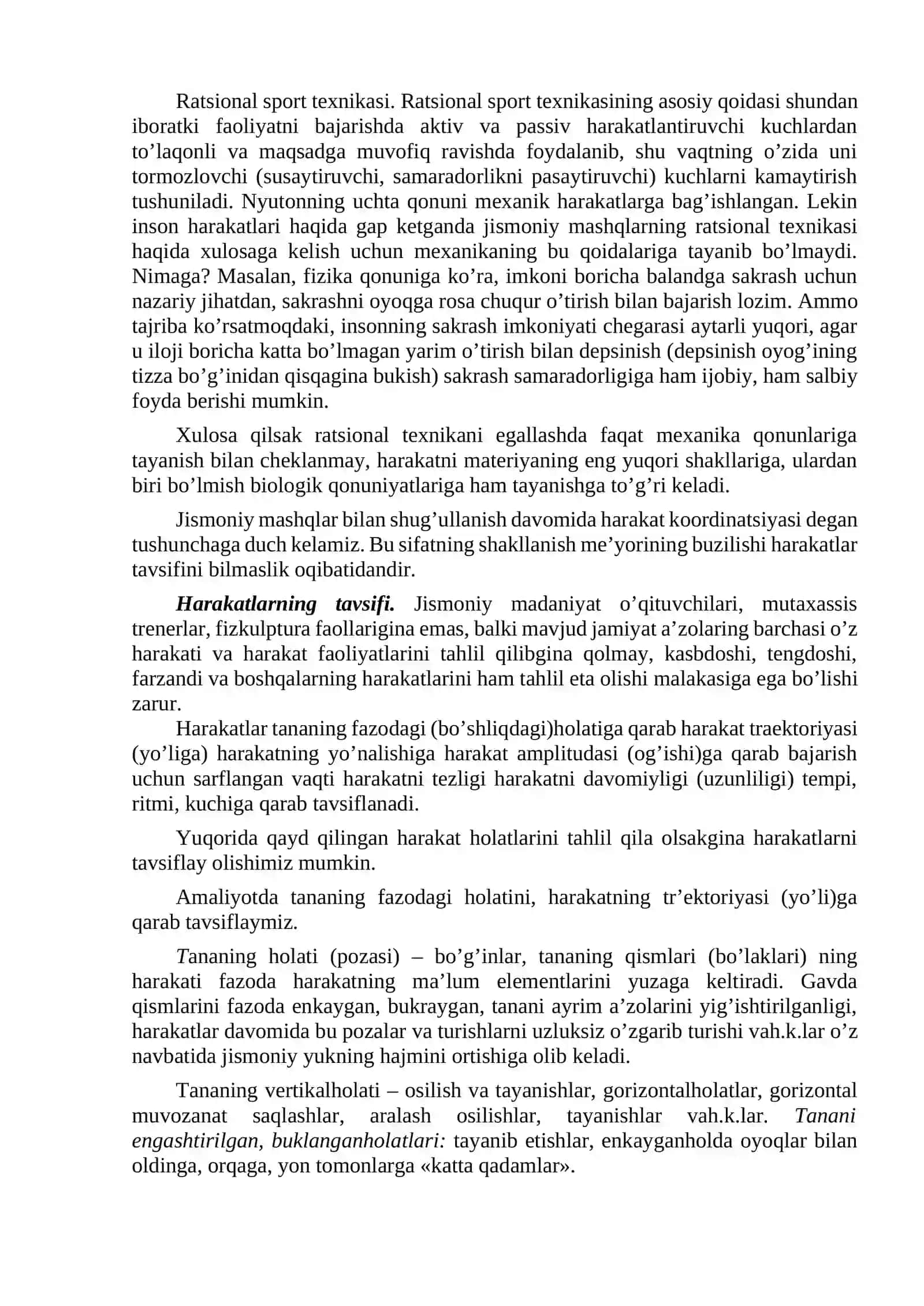 Jismoniy tarbiyaning vositalari 4