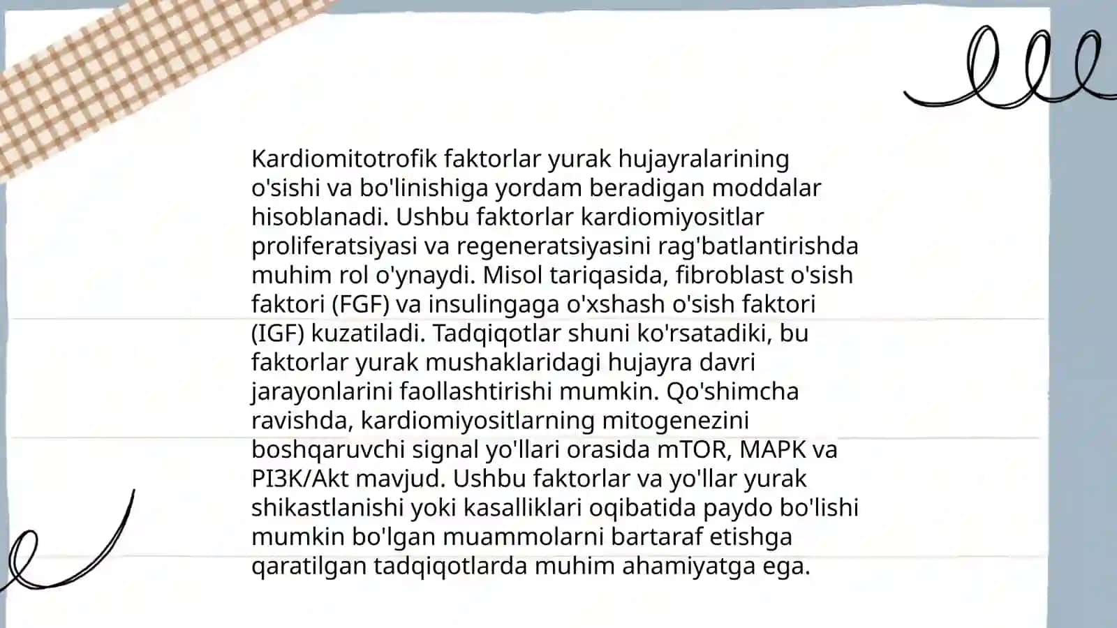 Yurak mushagi regeneratsiyasi 4