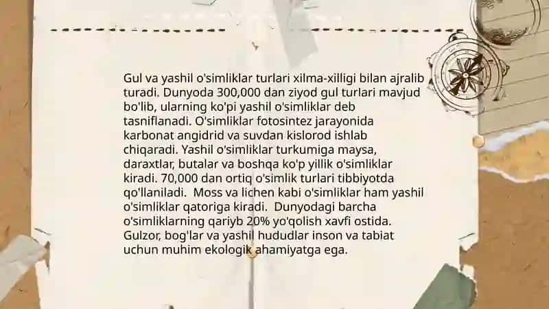 Gul va yashil o’tlar kompozitsiyasi 4