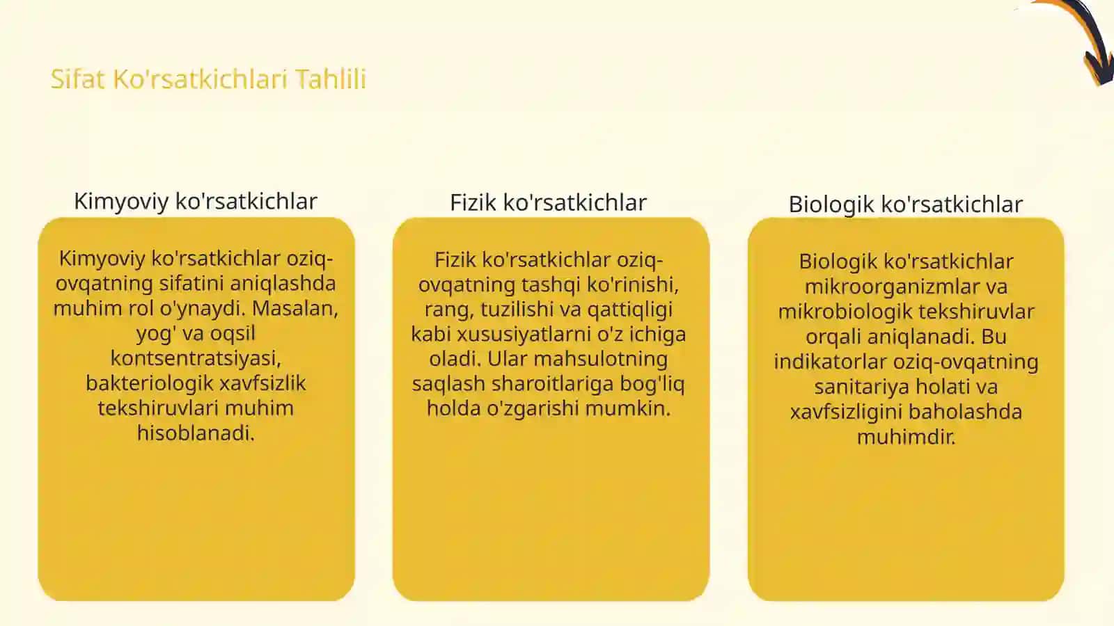 oziq ovqat mahsulotri haqqida malumot 4