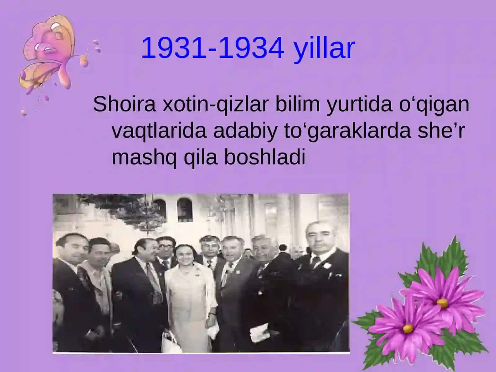 O’zbek xalqining sevimli shoirasi Zulfiya 4
