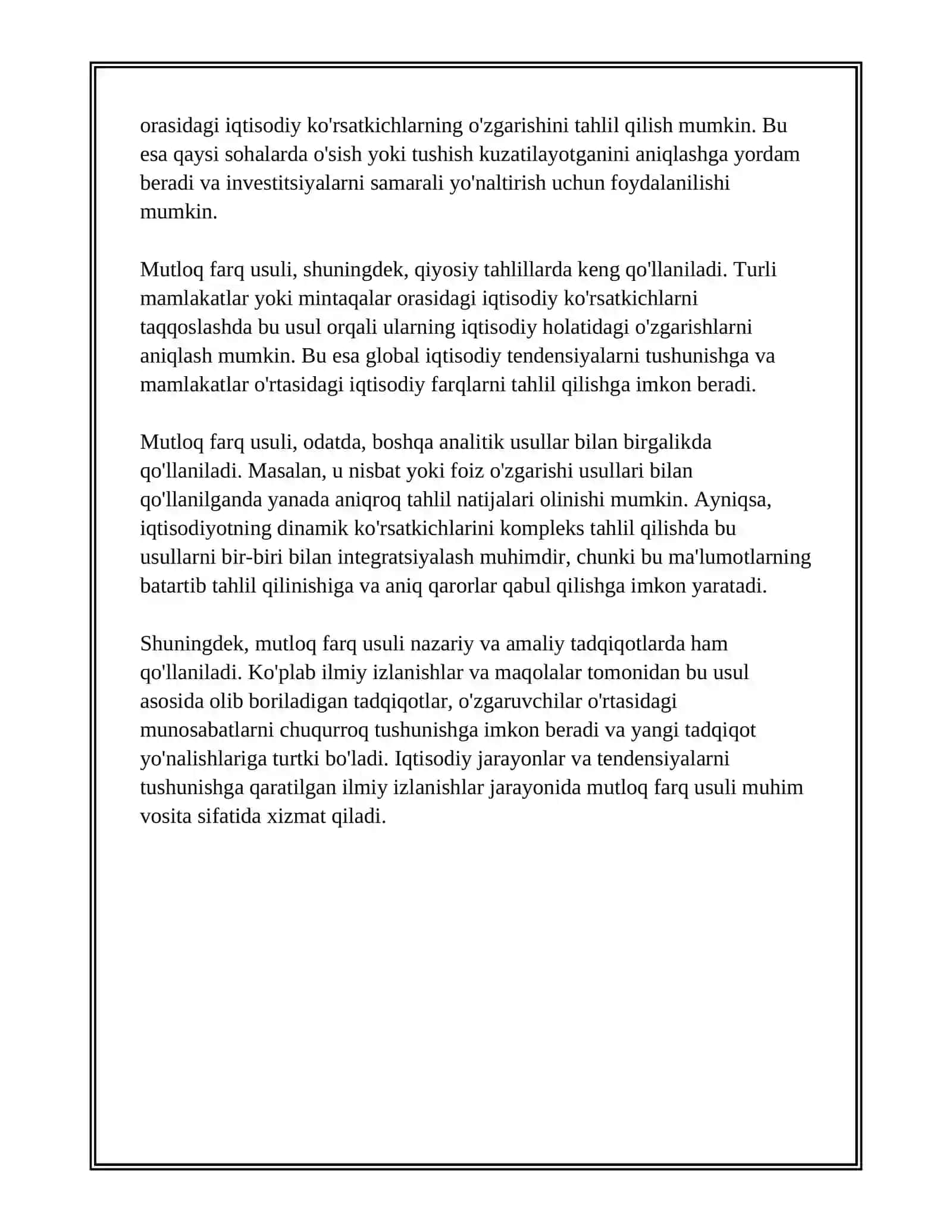 MUTLOQ FARQ USULI 4