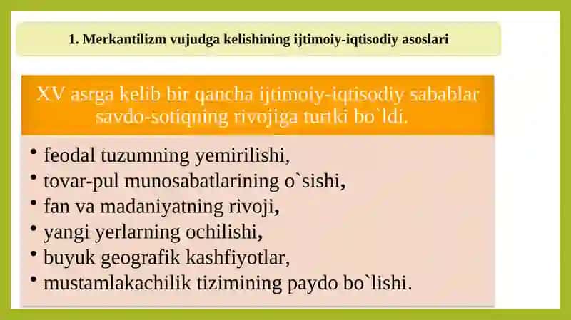 Bumerkantilizm ta'limoti 4