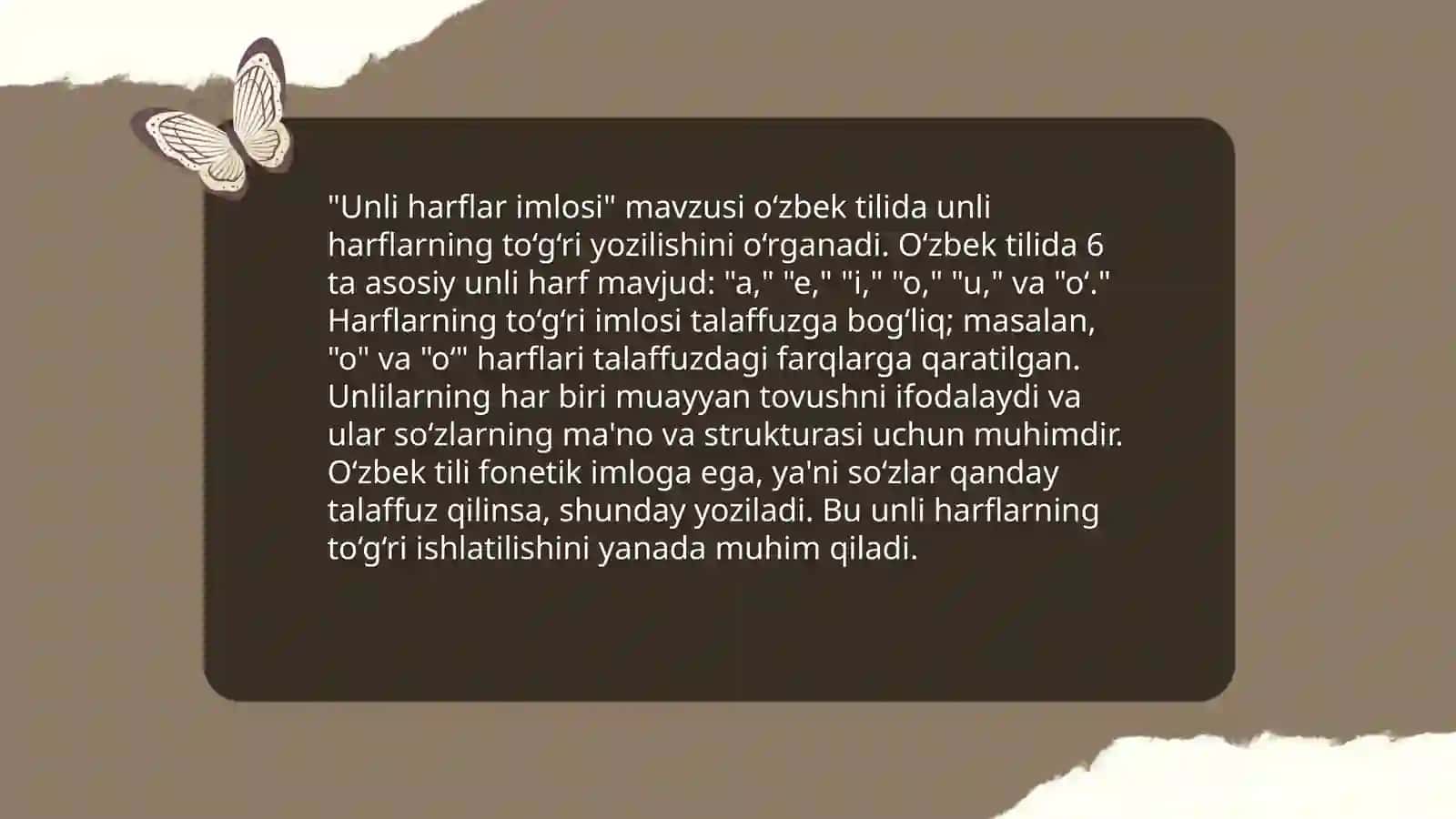 O'zbek tilining asosiy imlo qoidalari 4