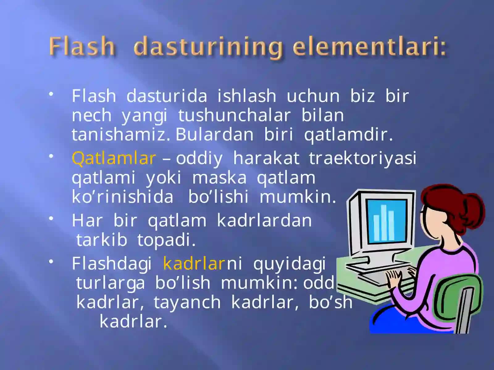 Flash dasturining imkoniyatlari 4