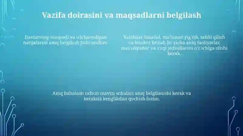 Xalqaro Baholash Dasturlari 4