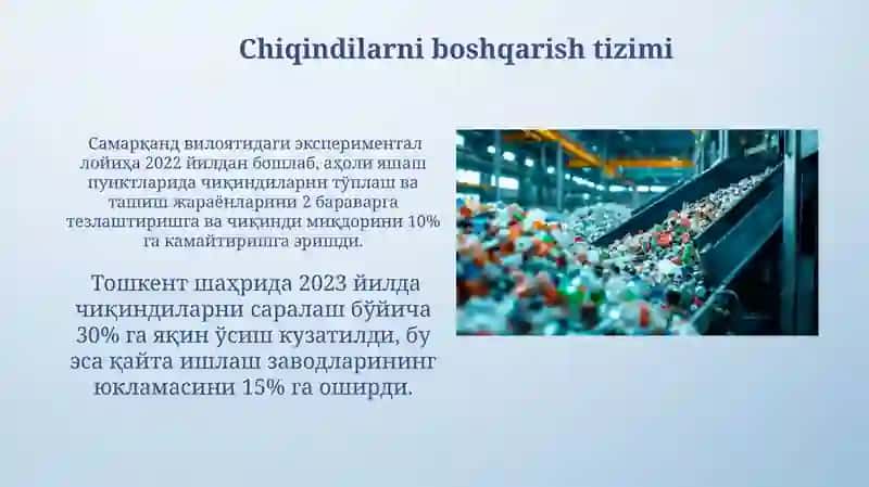 Chiqindi va chiqindisiz texnologiyalar 4