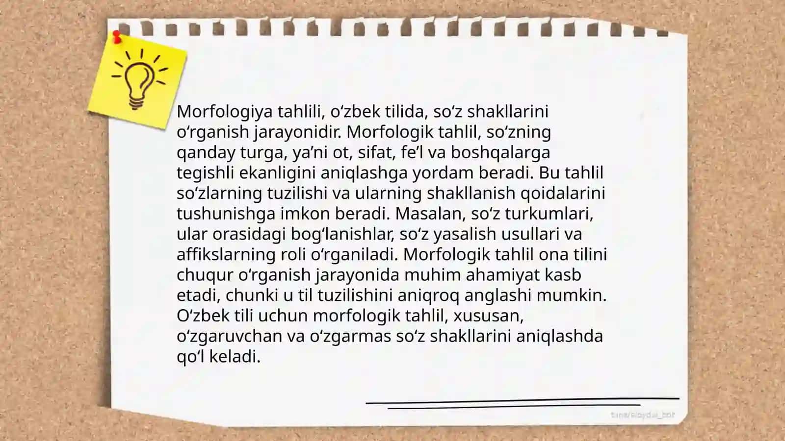 Tilning grammatik va leksik sathi 4