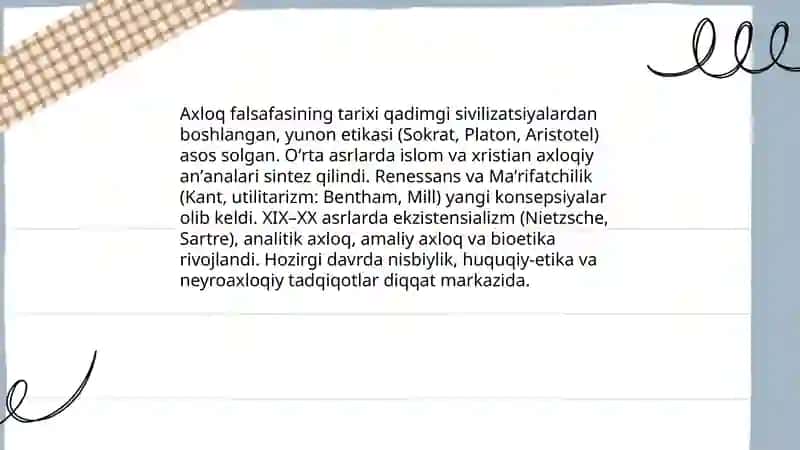 Axloq falsafasi 4