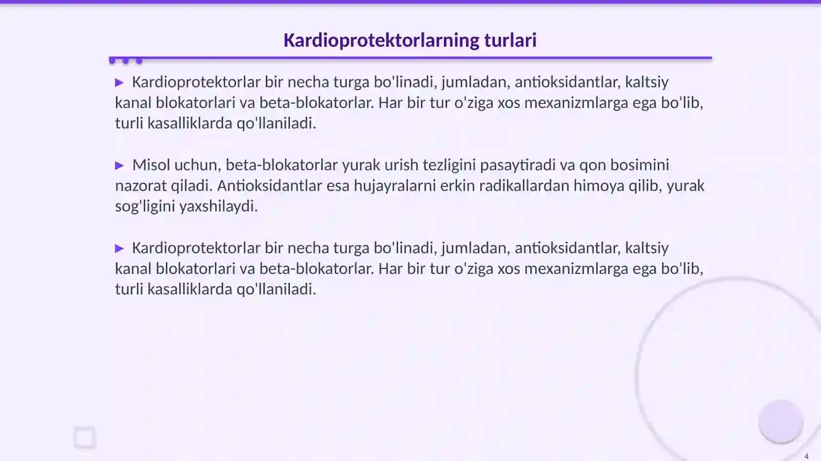 Kardioprotektorlar 4