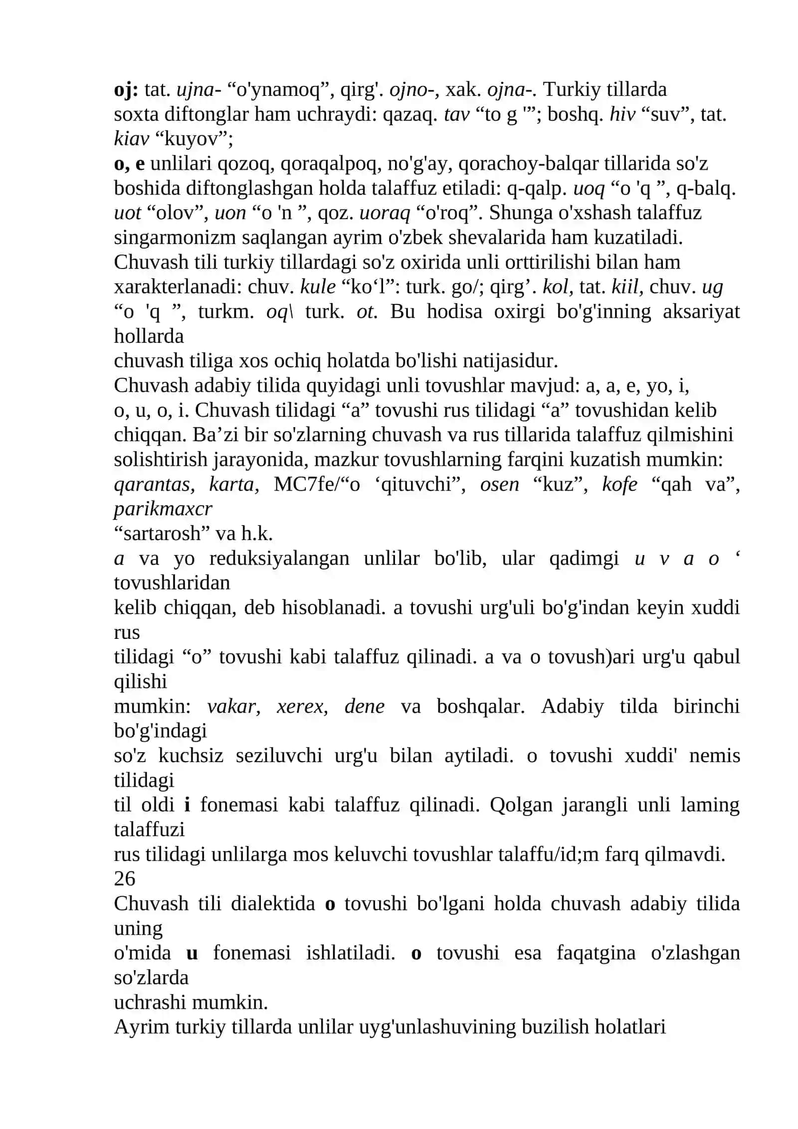 TURKIY TILLAR FONETIKASI 4