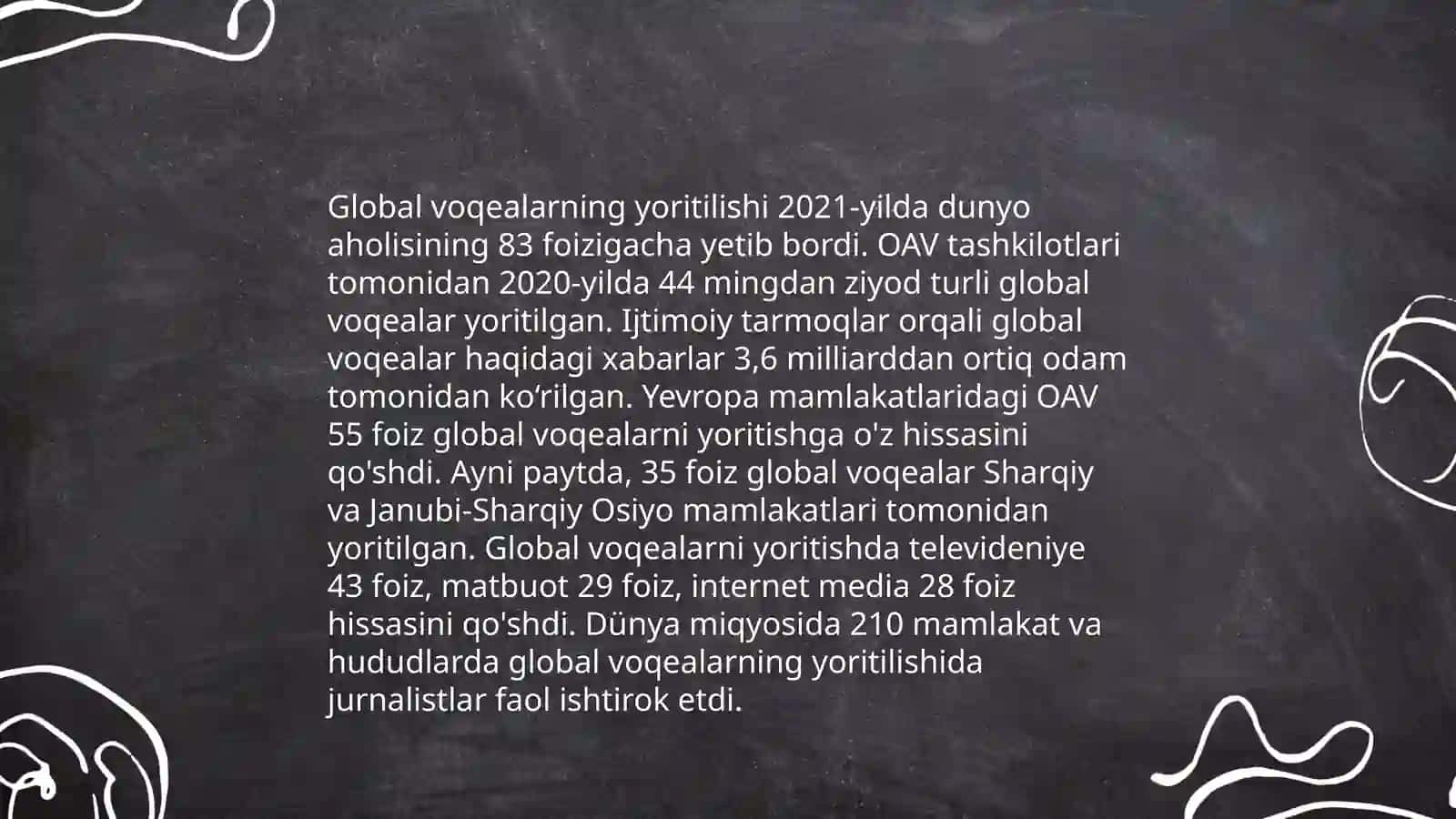 Xalqaro jurnalistikada axborot manbalari 4