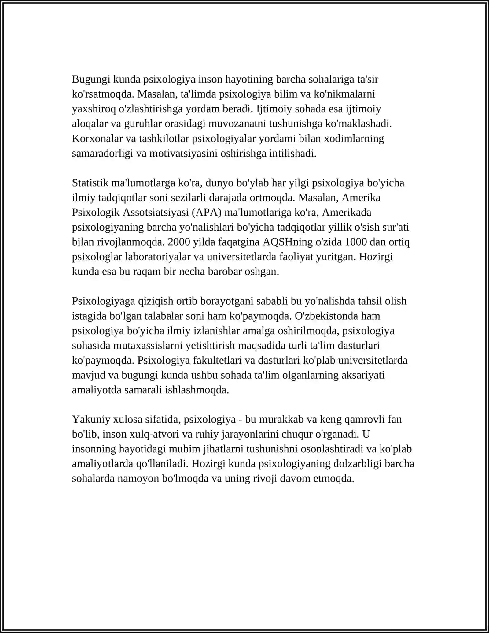 FUNDAMENTAL PSIXOLOGIYA 4