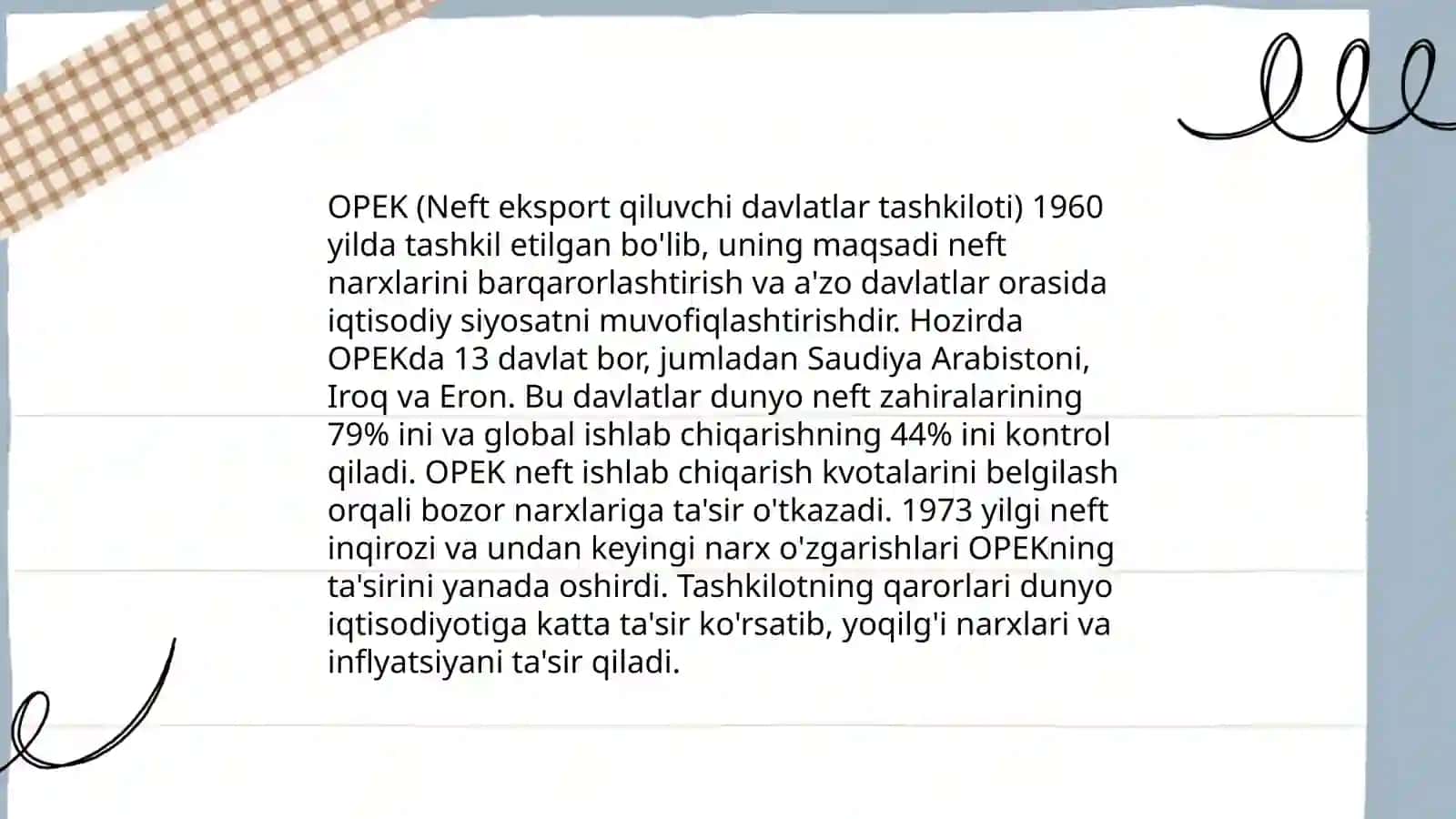 Jahon neft narxlari tendensiyalari 4