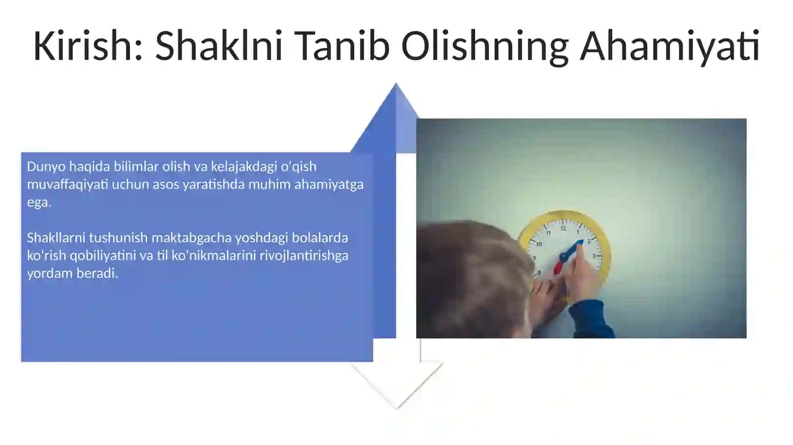 Shakllar bilan o'ynash 4